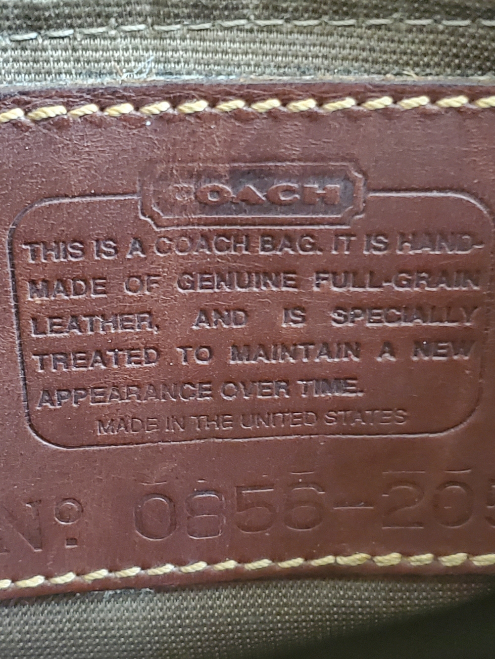 Coach Black and Brown Pebbled Leather Crossbody Bag - Picture 2 of 12